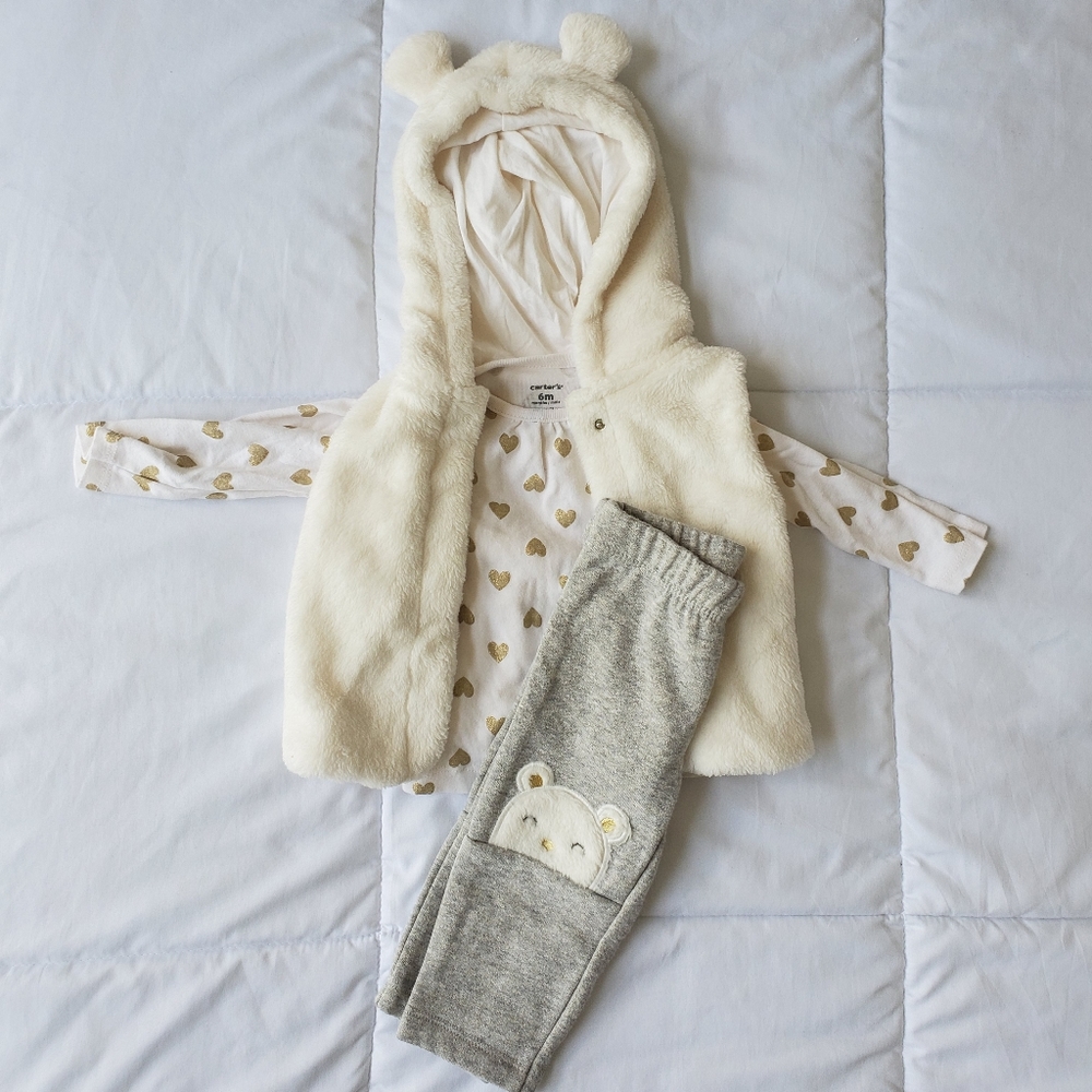 NWOT Carter's 3Pc set